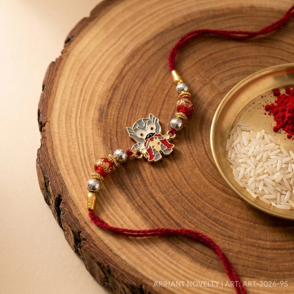 Thor Superhero Rakhi – handmade Kids rakhi from Bikaner by Arihant Novelty