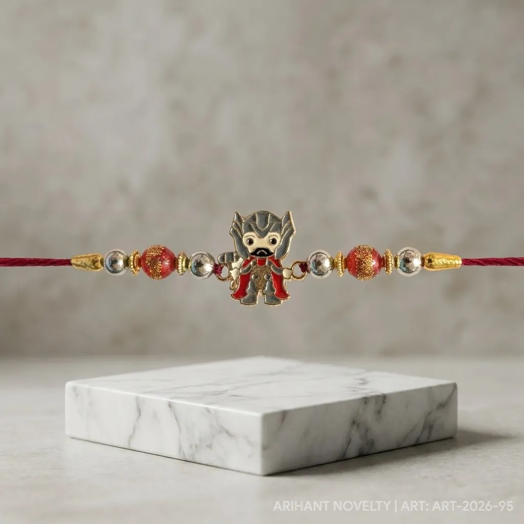 Thor Superhero Rakhi – handmade Kids rakhi from Bikaner by Arihant Novelty