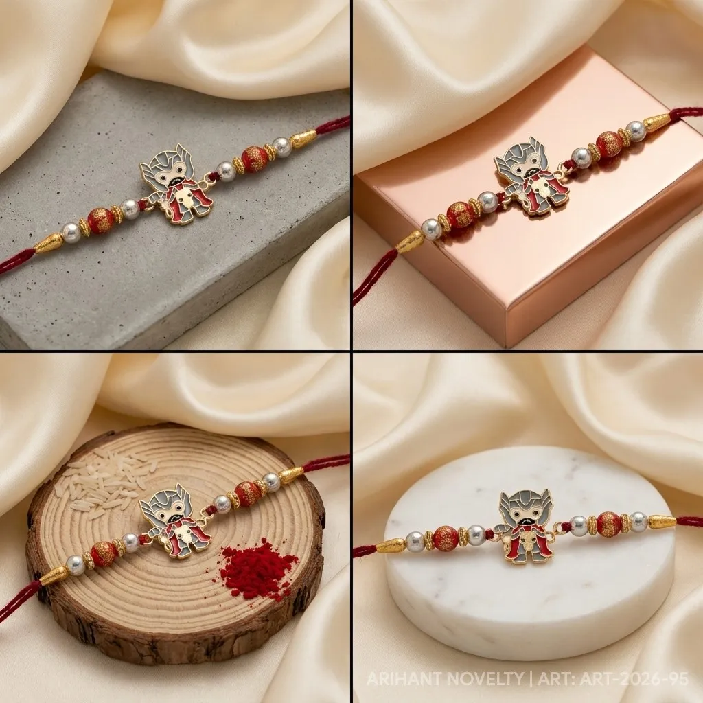 Thor Superhero Rakhi – handmade Kids rakhi from Bikaner by Arihant Novelty
