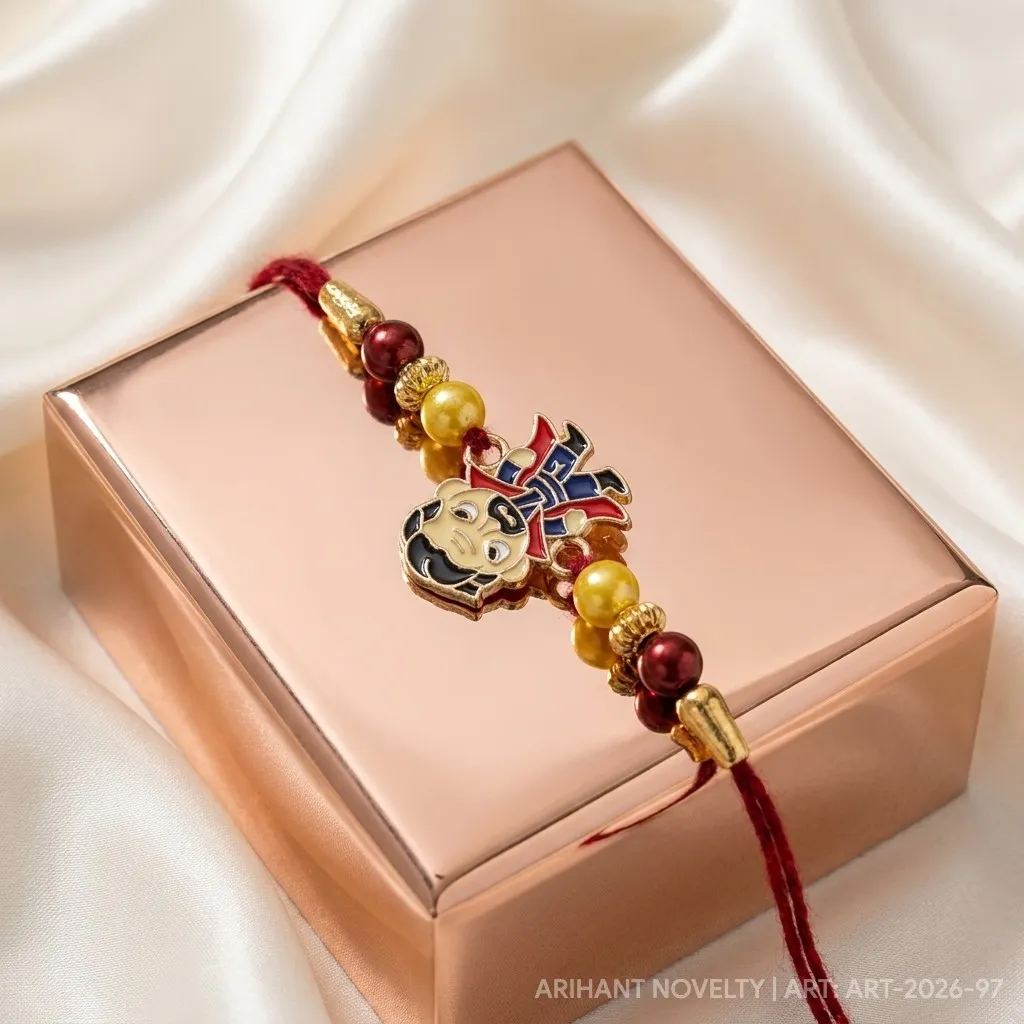 Superhero Cartoon Rakhi – handmade Kids rakhi from Bikaner by Arihant Novelty
