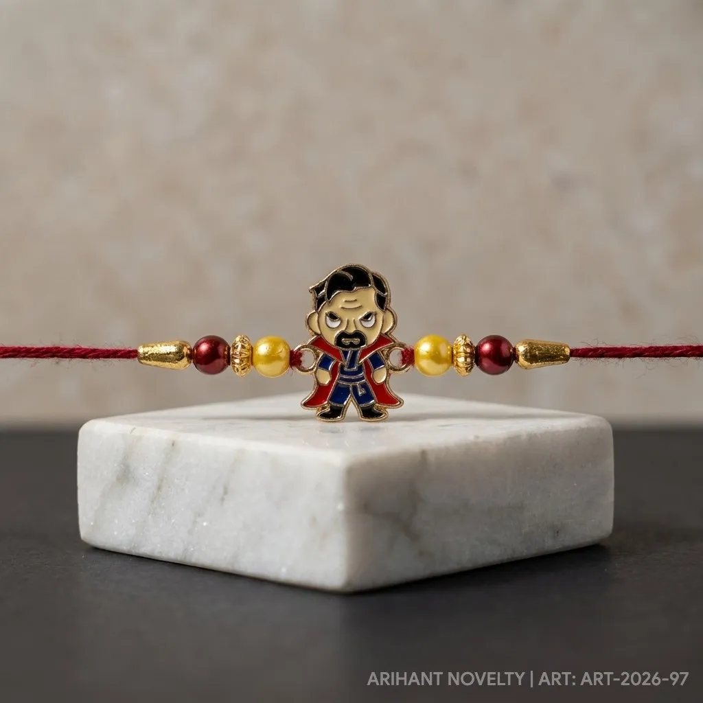 Superhero Cartoon Rakhi – handmade Kids rakhi from Bikaner by Arihant Novelty