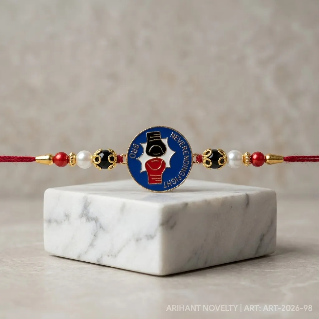 Bro Never-Ending Fight Rakhi – handmade Kids rakhi from Bikaner by Arihant Novelty